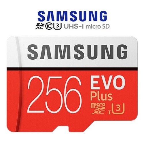 256gb samsung evo plus microsd - 256gb,