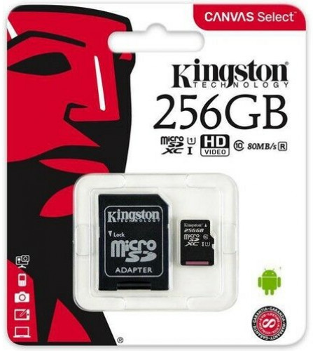 Sdcs 256gb micro card - sd,