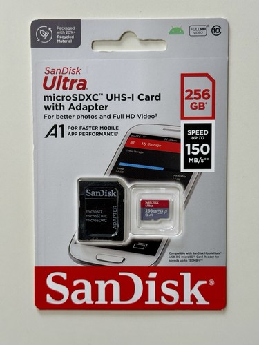 Microsd sandisk ultra 256gb - sandisk,