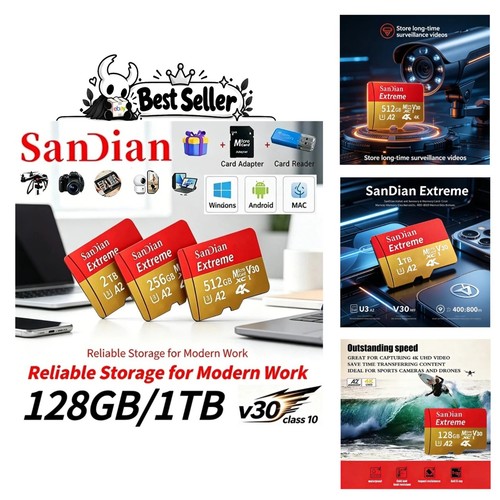 Scheda micro 512gb v30 a2 - micro, sd