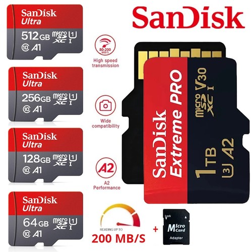 Scheda micro 512 gb - 1,